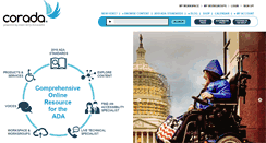 Desktop Screenshot of corada.com